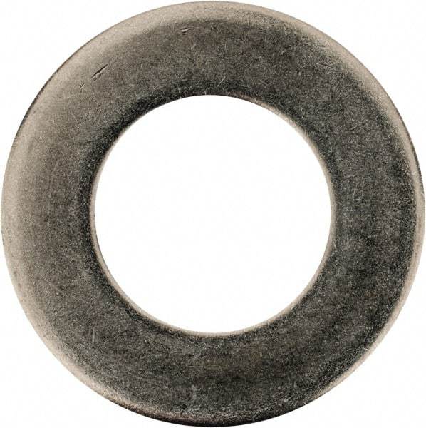 Made in USA - 9/16" Screw, Grade AN960 Stainless Steel Standard Flat Washer - 0.578" ID x 1.062" OD, 0.063" Thick, Passivated Finish, Meets Military Specifications - USA Tool & Supply