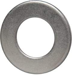 Made in USA - 5/8" Screw, Grade AN960 Stainless Steel Standard Flat Washer - 0.64" ID x 1.188" OD, 0.063" Thick, Passivated Finish, Meets Military Specifications - USA Tool & Supply