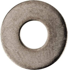 Made in USA - #4L Screw, Grade AN960 Stainless Steel Standard Flat Washer - 1/8" ID x 0.312" OD, 0.016" Thick, Passivated Finish, Meets Military Specifications - USA Tool & Supply