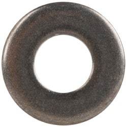 Made in USA - #10 Screw, Grade AN960 Stainless Steel Standard Flat Washer - 0.203" ID x 0.438" OD, 0.063" Thick, Passivated Finish, Meets Military Specifications - USA Tool & Supply