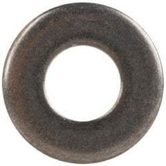 Made in USA - #10 Screw, Grade AN960 Stainless Steel Standard Flat Washer - 0.203" ID x 0.438" OD, 0.063" Thick, Passivated Finish, Meets Military Specifications - USA Tool & Supply
