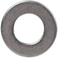 Made in USA - 1/4" Screw, Grade AN960 Stainless Steel Standard Flat Washer - 0.267" ID x 1/2" OD, 0.028" Thick, Passivated Finish, Meets Military Specifications - USA Tool & Supply
