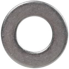 Made in USA - 1/4" Screw, Grade AN960 Stainless Steel Standard Flat Washer - 0.267" ID x 1/2" OD, 0.028" Thick, Passivated Finish, Meets Military Specifications - USA Tool & Supply