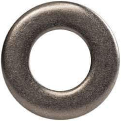 Made in USA - 1/4" Screw, Grade AN960 Stainless Steel Standard Flat Washer - 0.267" ID x 1/2" OD, 0.063" Thick, Passivated Finish, Meets Military Specifications - USA Tool & Supply