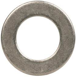 Made in USA - 5/16" Screw, Grade AN960 Stainless Steel Standard Flat Washer - 0.328" ID x 0.562" OD, 0.032" Thick, Passivated Finish, Meets Military Specifications - USA Tool & Supply