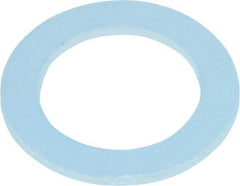 Made in USA - 3/8" Screw, Grade 6/6 Nylon Standard Flat Washer - 3/8" ID x 0.562" OD, 0.031" Thick, Plain Finish - USA Tool & Supply