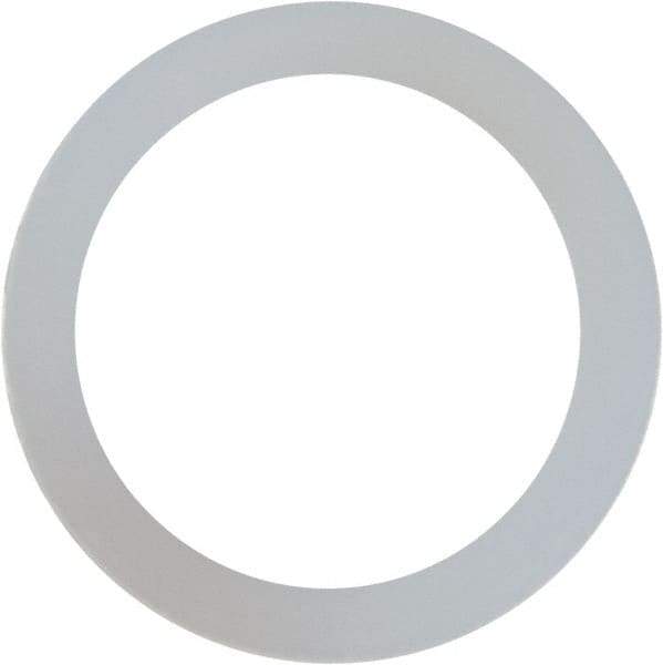 Made in USA - 1/2" Screw, Grade 6/6 Nylon Standard Flat Washer - 1/2" ID x 0.687" OD, 0.031" Thick, Plain Finish - USA Tool & Supply