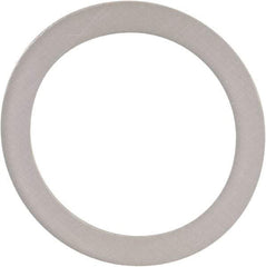 Made in USA - 1/2" Screw, Grade 6/6 Nylon Standard Flat Washer - 9/16" ID x 3/4" OD, 0.031" Thick, Plain Finish - USA Tool & Supply