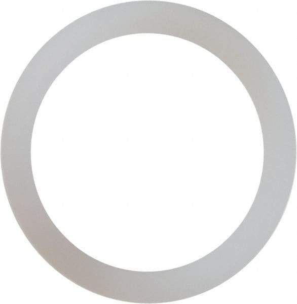 Made in USA - 5/8" Screw, Grade 6/6 Nylon Standard Flat Washer - 5/8" ID x 0.813" OD, 0.031" Thick, Plain Finish - USA Tool & Supply