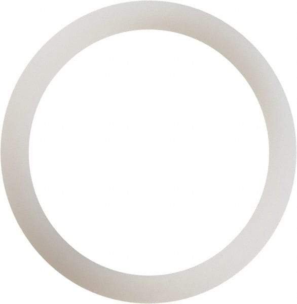 Made in USA - 5/8" Screw, Grade 6/6 Nylon Standard Flat Washer - 21/32" ID x 0.843" OD, 0.062" Thick, Plain Finish - USA Tool & Supply