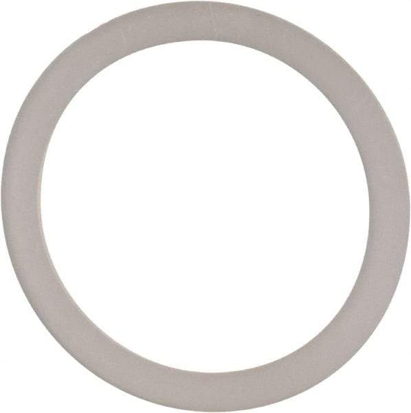 Made in USA - 5/8" Screw, Grade 6/6 Nylon Standard Flat Washer - 11/16" ID x 7/8" OD, 0.031" Thick, Plain Finish - USA Tool & Supply