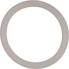 Made in USA - 5/8" Screw, Grade 6/6 Nylon Standard Flat Washer - 11/16" ID x 7/8" OD, 0.031" Thick, Plain Finish - USA Tool & Supply