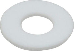 Made in USA - 3/8" Screw, PTFE Standard Flat Washer - 0.39" ID x 7/8" OD, 0.062" Thick, Plain Finish - USA Tool & Supply