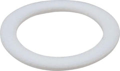 Made in USA - 1/2" Screw, PTFE Standard Flat Washer - 1/2" ID x 0.688" OD, 0.031" Thick, Plain Finish - USA Tool & Supply
