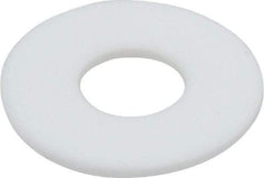Made in USA - 3/8" Screw, PTFE Standard Flat Washer - 0.406" ID x 1" OD, 0.062" Thick, Plain Finish - USA Tool & Supply