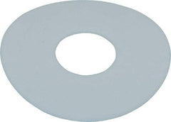 Made in USA - 1/2" Screw, PTFE Standard Flat Washer - 0.532" ID x 1-1/2" OD, 0.02" Thick, Plain Finish - USA Tool & Supply