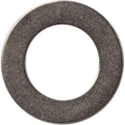 Made in USA - 0.03" Thick, 0.38" Inside x 5/8" OD, Round Shim - 5/16" Screw, Uncoated 302/304 Stainless Steel - USA Tool & Supply