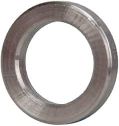 Made in USA - 1/8" Thick, 0.505" Inside x 3/4" OD, Round Shim - 7/16" Screw, Uncoated 300 Stainless Steel - USA Tool & Supply