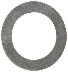 Made in USA - 0.002" Thick, 0.505" Inside x 3/4" OD, Round Shim - 7/16" Screw, Uncoated 302/304 Stainless Steel - USA Tool & Supply