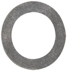 Made in USA - 0.002" Thick, 0.505" Inside x 3/4" OD, Round Shim - 7/16" Screw, Uncoated 302/304 Stainless Steel - USA Tool & Supply