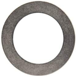 Made in USA - 0.024" Thick, 0.505" Inside x 3/4" OD, Round Shim - 7/16" Screw, Uncoated 302/304 Stainless Steel - USA Tool & Supply