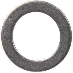Made in USA - 0.06" Thick, 0.505" Inside x 3/4" OD, Round Shim - 7/16" Screw, Uncoated 302/304 Stainless Steel - USA Tool & Supply