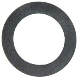 Made in USA - 0.007" Thick, 0.505" Inside x 3/4" OD, Round Shim - 7/16" Screw, Uncoated 302/304 Stainless Steel - USA Tool & Supply