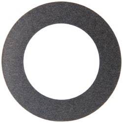 Made in USA - 0.002" Thick, 0.63" Inside x 1" OD, Round Shim - 9/16" Screw, Uncoated 302/304 Stainless Steel - USA Tool & Supply