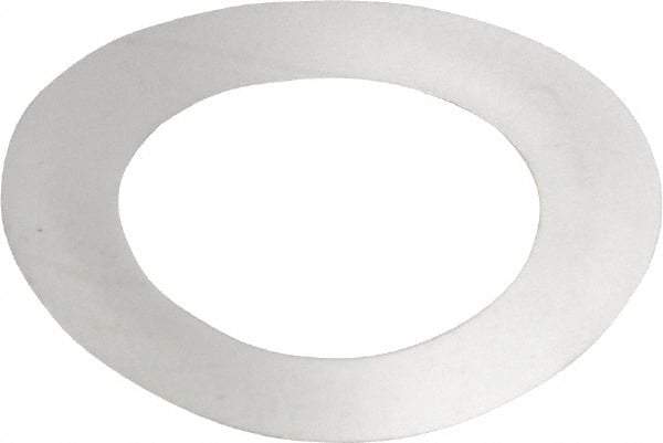 Made in USA - 0.003" Thick, 0.63" Inside x 1" OD, Round Shim - 9/16" Screw, Uncoated 302/304 Stainless Steel - USA Tool & Supply