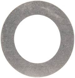 Made in USA - 0.005" Thick, 0.63" Inside x 1" OD, Round Shim - 9/16" Screw, Uncoated 302/304 Stainless Steel - USA Tool & Supply