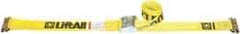 Lift-All - 20' Long x 2" Wide, 800 Lb Basket Capacity, 2,500 Lb Vertical Capacity, Polyester Web Sling - Blue - USA Tool & Supply