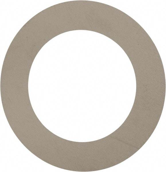 Made in USA - 0.002" Thick, 7/8" Inside x 1-3/8" OD, Round Shim - 3/4" Screw, Uncoated 302/304 Stainless Steel - USA Tool & Supply