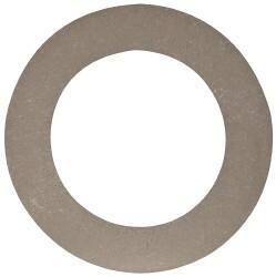 Made in USA - 0.02" Thick, 7/8" Inside x 1-3/8" OD, Round Shim - 3/4" Screw, Uncoated 302/304 Stainless Steel - USA Tool & Supply