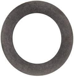 Made in USA - 0.024" Thick, 1" Inside x 1-1/2" OD, Round Shim - 7/8" Screw, Uncoated 302/304 Stainless Steel - USA Tool & Supply