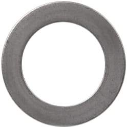 Made in USA - 0.03" Thick, 1" Inside x 1-1/2" OD, Round Shim - 7/8" Screw, Uncoated 302/304 Stainless Steel - USA Tool & Supply