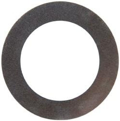 Made in USA - 0.004" Thick, 1" Inside x 1-1/2" OD, Round Shim - 7/8" Screw, Uncoated 302/304 Stainless Steel - USA Tool & Supply