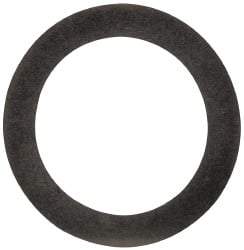 Made in USA - 0.01" Thick, 1-1/4" Inside x 1-3/4" OD, Round Shim - Uncoated 302/304 Stainless Steel - USA Tool & Supply