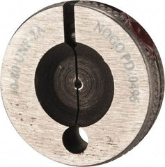 Vermont Gage - 0-80 No Go Single Ring Thread Gage - Class 2A, Tool Steel - USA Tool & Supply