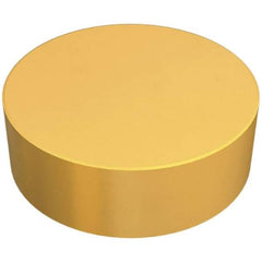 Iscar - RNG45 Grade IN23 Ceramic Turning Insert - Al2O3/TiCN Finish, Round, 1/2" Inscr Circle, 5/16" Thick - USA Tool & Supply