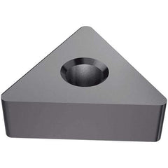 Iscar - TNGA333 Grade IN23 Ceramic Turning Insert - Al2O3/TiCN Finish, 60° Triangle, 3/8" Inscr Circle, 3/16" Thick, 3/64" Corner Radius - USA Tool & Supply