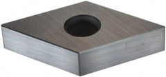 Iscar - DNGA431 Grade IN23 Ceramic Turning Insert - Al2O3/TiCN Finish, 55° Diamond, 1/2" Inscr Circle, 3/16" Thick, 1/64" Corner Radius - USA Tool & Supply