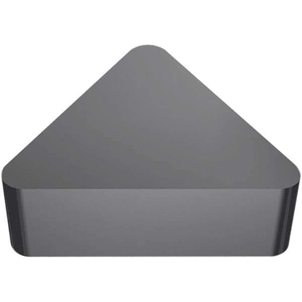 Iscar - TNGA331 Grade IN22 Ceramic Turning Insert - Al2O3/TiCN Finish, 60° Triangle, 3/8" Inscr Circle, 3/16" Thick, 1/64" Corner Radius - USA Tool & Supply