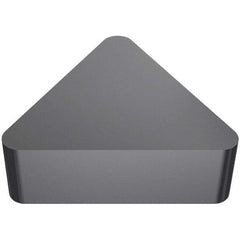 Iscar - TNG332 Grade IN23 Ceramic Turning Insert - Al2O3/TiCN Finish, 60° Triangle, 3/8" Inscr Circle, 3/16" Thick, 1/32" Corner Radius - USA Tool & Supply