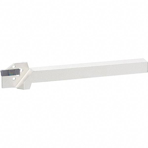 Iscar - External Thread, 1-1/2" Max Depth of Cut, 4.8mm Min Groove Width, 150mm OAL, Right Hand Indexable Grooving Cutoff Toolholder - 25mm Shank Height x 25mm Shank Width, DG../GRIP Insert Style, DGT Toolholder Style, Series Do-Grip - USA Tool & Supply