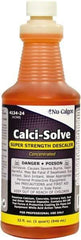 Nu-Calgon - 1 Qt Liquid Hydrochloric Acid Drain Cleaner - Acidic Scent - USA Tool & Supply