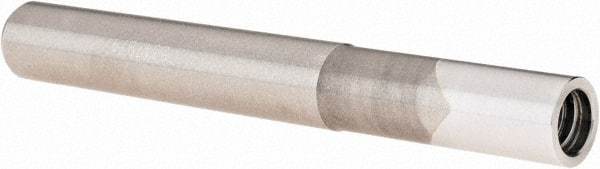 Iscar - Multimaster 1/2" Stepped Shank Milling Tip Insert Holder & Shank - 0.48" Neck Diam, T08 Neck Thread, 4" OAL, Carbide MM S-A Tool Holder - USA Tool & Supply