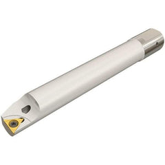 Iscar - 8mm Min Bore Diam, 70mm OAL, 16mm Shank Diam, IHAXF Indexable Boring Bar - 48mm Max Bore Depth, WCGT 0201.. Insert - USA Tool & Supply