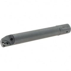 Iscar - 16mm Min Bore Diam, 118mm OAL, 16mm Shank Diam, IHAXF Indexable Boring Bar - 96mm Max Bore Depth, TPGX 73.. Insert - USA Tool & Supply