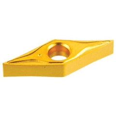 Iscar - VNMG2.5-1 NF Grade IC8350 Carbide Turning Insert - TiCN/Al2O3/TiN Finish, 35° Diamond, 9/32" Inscr Circle, 5/32" Thick, 1/64" Corner Radius - USA Tool & Supply