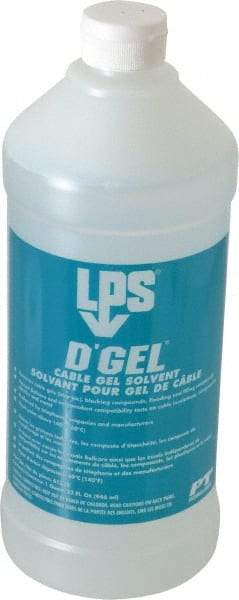 LPS - 32 oz Bottle Cable Cleaner - Liquid, Orange Terpenes, Unscented - USA Tool & Supply